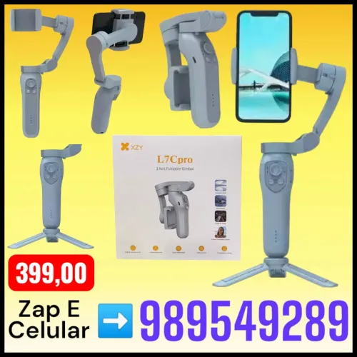 Estabilizador Gimbal Profissional L7Cpro para celular. 
