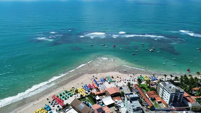 Apartamento no Centrinho de Porto de Galinhas, ao lado das Piscinas Naturais