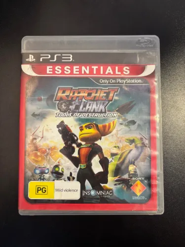 Ratchet and Clank Tools of Destruction jogo exclusivo do PS3