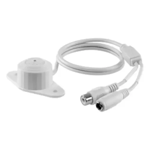 2x Microfones para CFTV MIC 3050 Intelbras