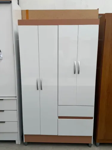 Roupeiro Dubai 4 Portas 2 Gavetas 
