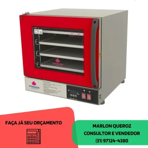Forno Turbo Elétrico Fast Oven Progás