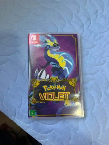 Pokémon Violet Nintendo Switch - Menos de 1 Mês de Uso (Impecável)