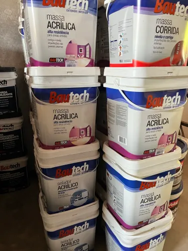 Massa acrílica bautech 25kg 