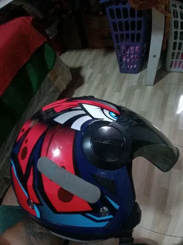 Capacete LS2 aberto aiflorw triboaw 58 