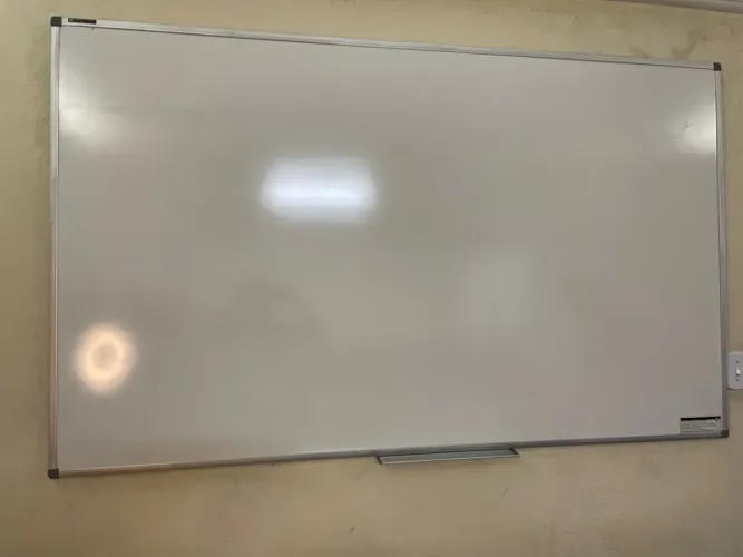 Quadro branco grande, 120x 200 cm