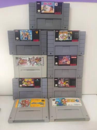 Super Nintendo Lote jogos SNES