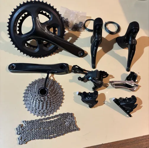 Grupo Shimano Tiagra 10v estado impecável 