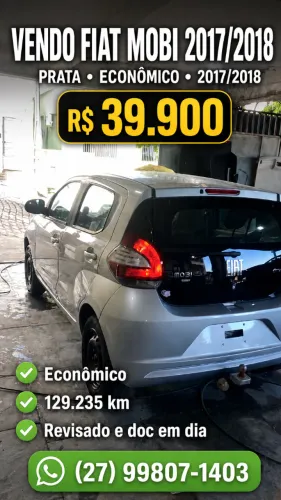 Fiat Mobi Drive 1.0 Flex 6V 5P 2018