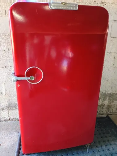 Geladeira para decoração