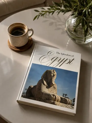 The Splendors of Egypt - Livro de Arte Vintage - 1979