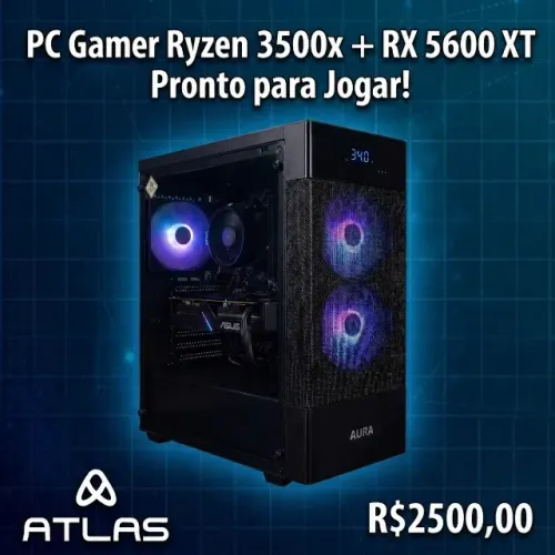PC GAMER RYZEN 3500X + RX 5600 XT