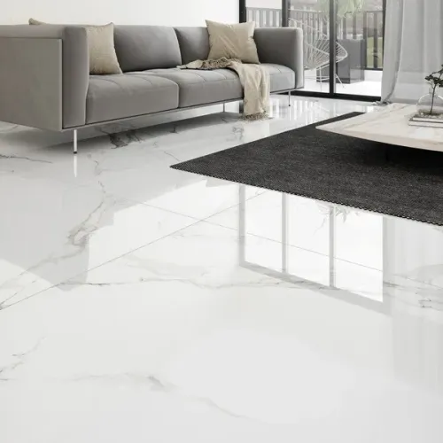 Porcelanato Extra Elizabeth Branco Imperador 1m x 1m 