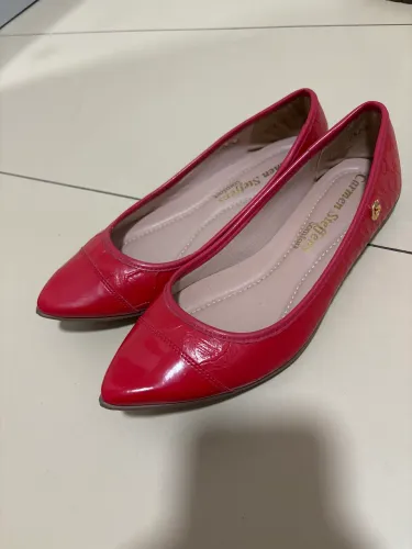 Sapatilha Carmen steffens vermelha 