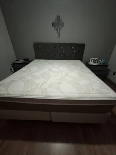 Cama box casal king 1.93 x 2.03