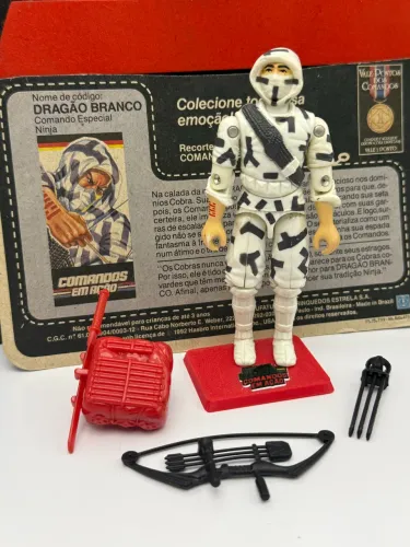 Comandos em Ação Estrela Dragão Branco Comando Especial Ninja - 1992