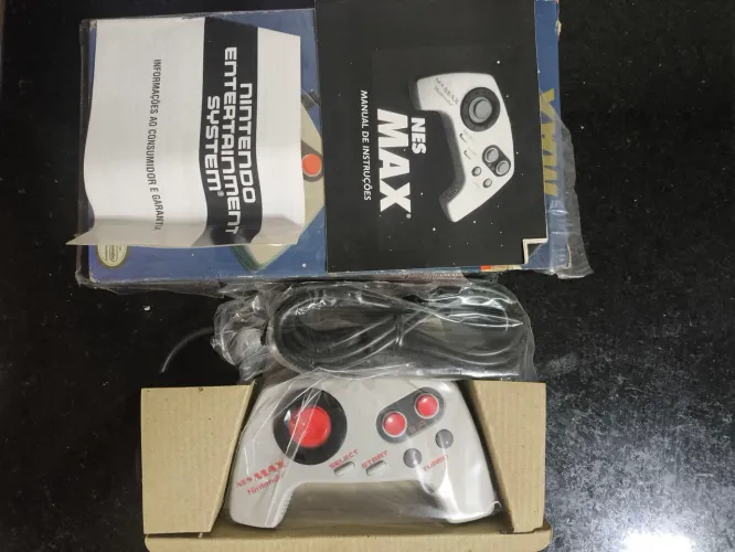 Controle NES Max original da Nintendo lacrado na caixa