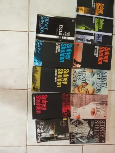 12 livros didney sheldon 