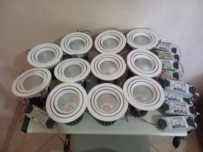 Kit 12 lâmpadas led Philips 12w
