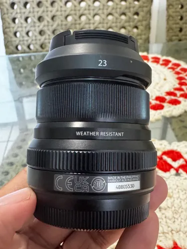 Lente Fujinon xf 23 mm f2