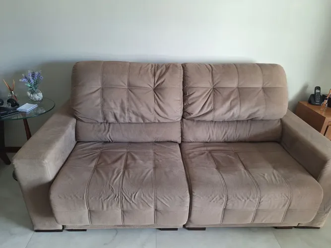 Sofá retratil reclinável ConforFlex