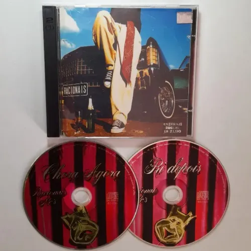 Cd Racionais MC's, nada como um dia após o outro. 2 mídias em excelente estado.