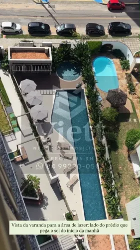 Aluguel de Apartamento de 2 quartos em Capim Macio, Natal-RN: 1 suite, 2 banheiros, 58m² d