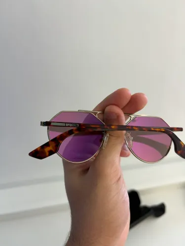 Óculos Alexander McQueen original espelhado + estojo