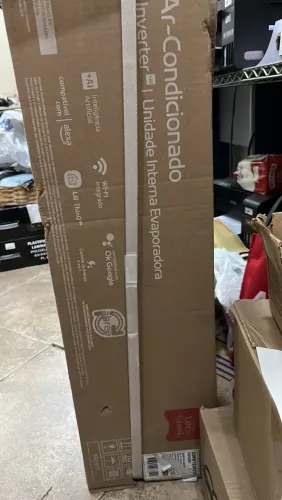 Ar condicionado LG dual inverter voice quente e frio 12000btu