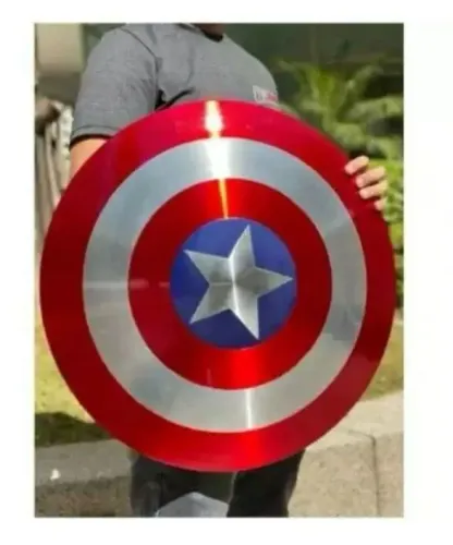 Escudo do capitão América para decoração ou fantasias cosplay festas temáticas