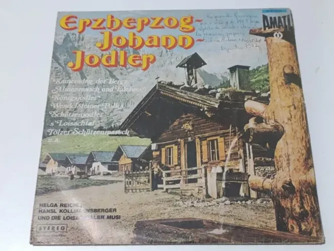 disco vinil lp Erzherzog Johann- Helda Reichi