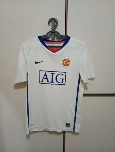 Camisa Manchester United Original feminina tamanho P Baby look época do CR7 Leia descrição