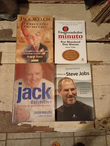 Lote livros - Líderes negócios