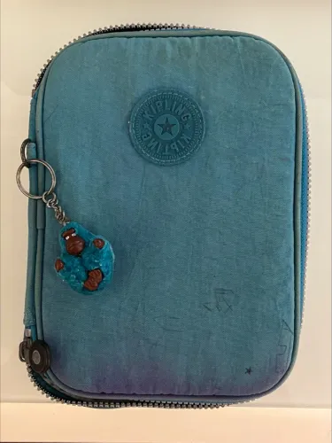 Estojo Kipling Azul Claro