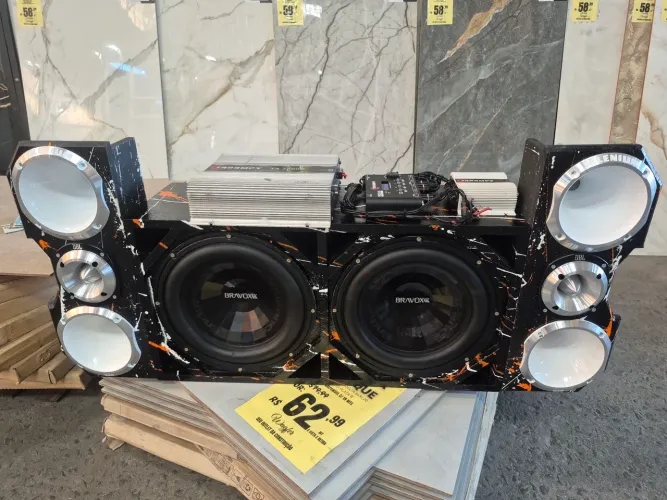 Som automotivo super novo