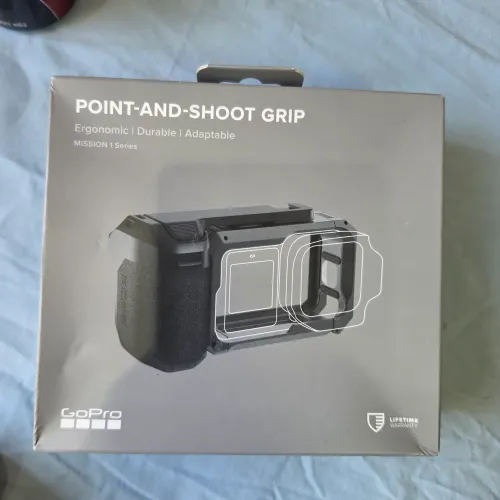 Empunhadura Grip Original para GoPro Serie MISSION 1 PRO ILS - AGGRP-001 - LACRADO