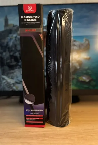 Mousepad 70x30 Preto Speed com as Bordas Costuradas e Antiderrapante