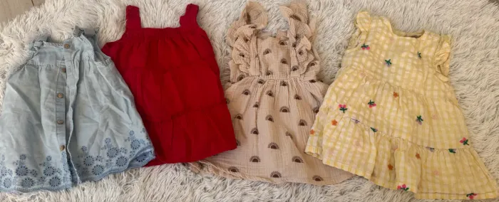 Lote vestidos 3-6 meses