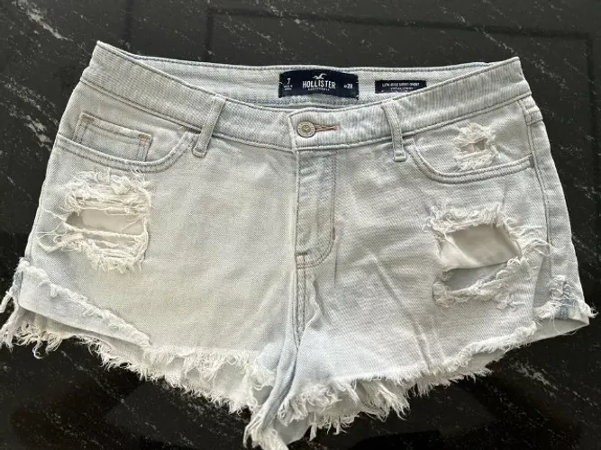 Shorts Feminino Jeans Hollister - 42 BR