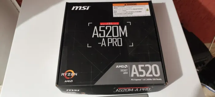 placa mãe a520m pro NOVA