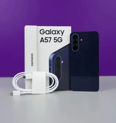 SAMSUNG GALAXY A57 5G 256GB- AZUL ESCURO PARCELAMOS EM ATE 18X COM JUROS 