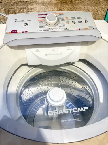 MÁQUINA DE LAVAR BRASTEMP FUNCIONANDO NORMAL