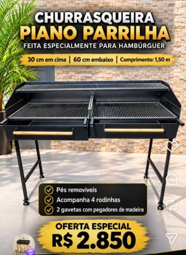 Churrasqueira  Uruguai.  Excelente capacidade 