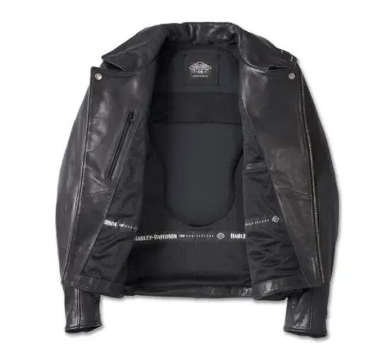 Jaqueta De Couro Harley-davidson Comemorativa 120 Anos