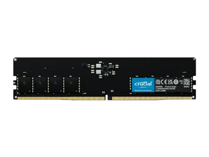 Memória 16GB DDR5 5600MHz/1.1V (PC5-44800) CRUCIAL [CT16G56C46U5]
