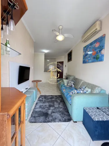 Apartamento a venda 1 quarto sacada Mobiliado em Praia Grande, São Paulo
