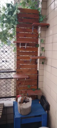 Treliça jardineira
