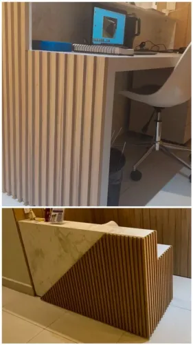 BALCÃO DE ATENDIMENTO / RECEPÇÃO - MUITO ESTILOSO!