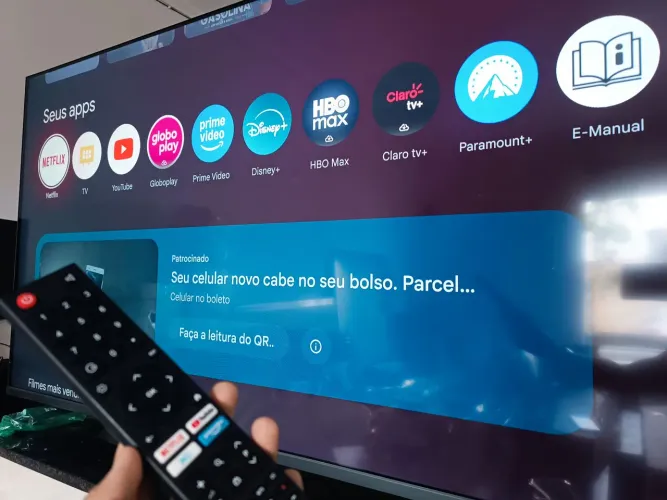 Smart tv Philco Android 60" polegadas nova