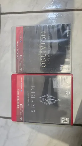 Jogos PS3 Oblivion + Skyrim + Sacred 3